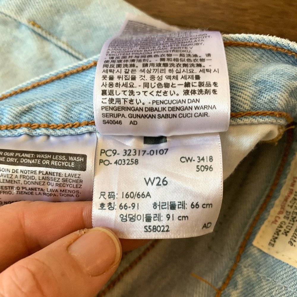 Levi's 501 Original High Rise Short - Picture 11 of 12